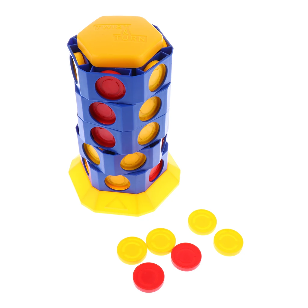 Preschool  Twist & Turn Four In A Line Board Children Toys Xmas Gift