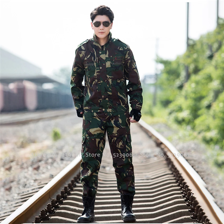 Camouflage Military Uniform Training Combat Tops Jackets Men Special Force CS Hunting Tactical Airs