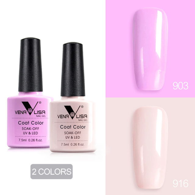 Venalisa Nude Color Gel Base Nowipe Top Coat Soak Off UV LED Gel Nail Polish Cosmetics Nail Art Manicure Nail Varnish