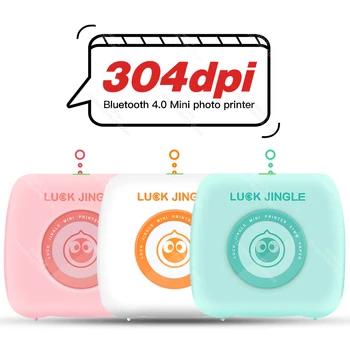 

Pocket Photo Printer 304dpi Portable Bluetooth Printers Photo Thermal Wireless Printer work on android ios phone Printer