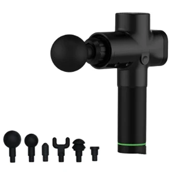 

Massage Percussion Massager Muscle Vibration Relaxation Black Speed Vibration Muscle Massager US Plug