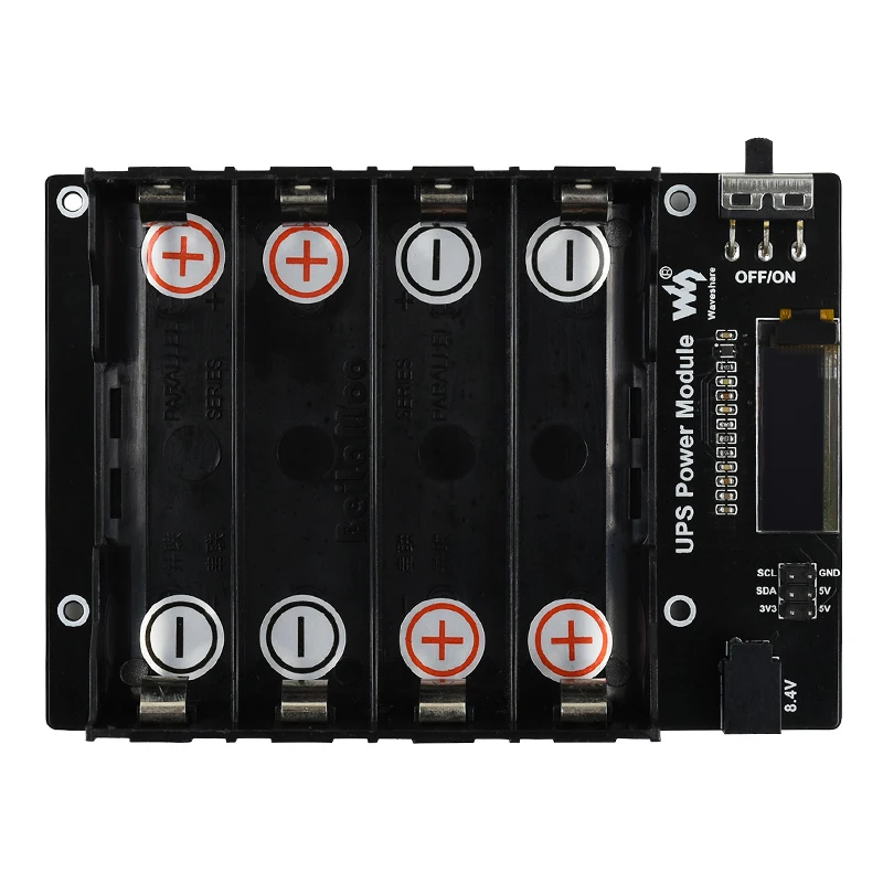 Módulo de Alimentação Ininterrupta para Nvidia Jetson Nano B01 A02 Monitor Oled em Tempo Real Estável Saída de Potência 5v - Imagem 2
