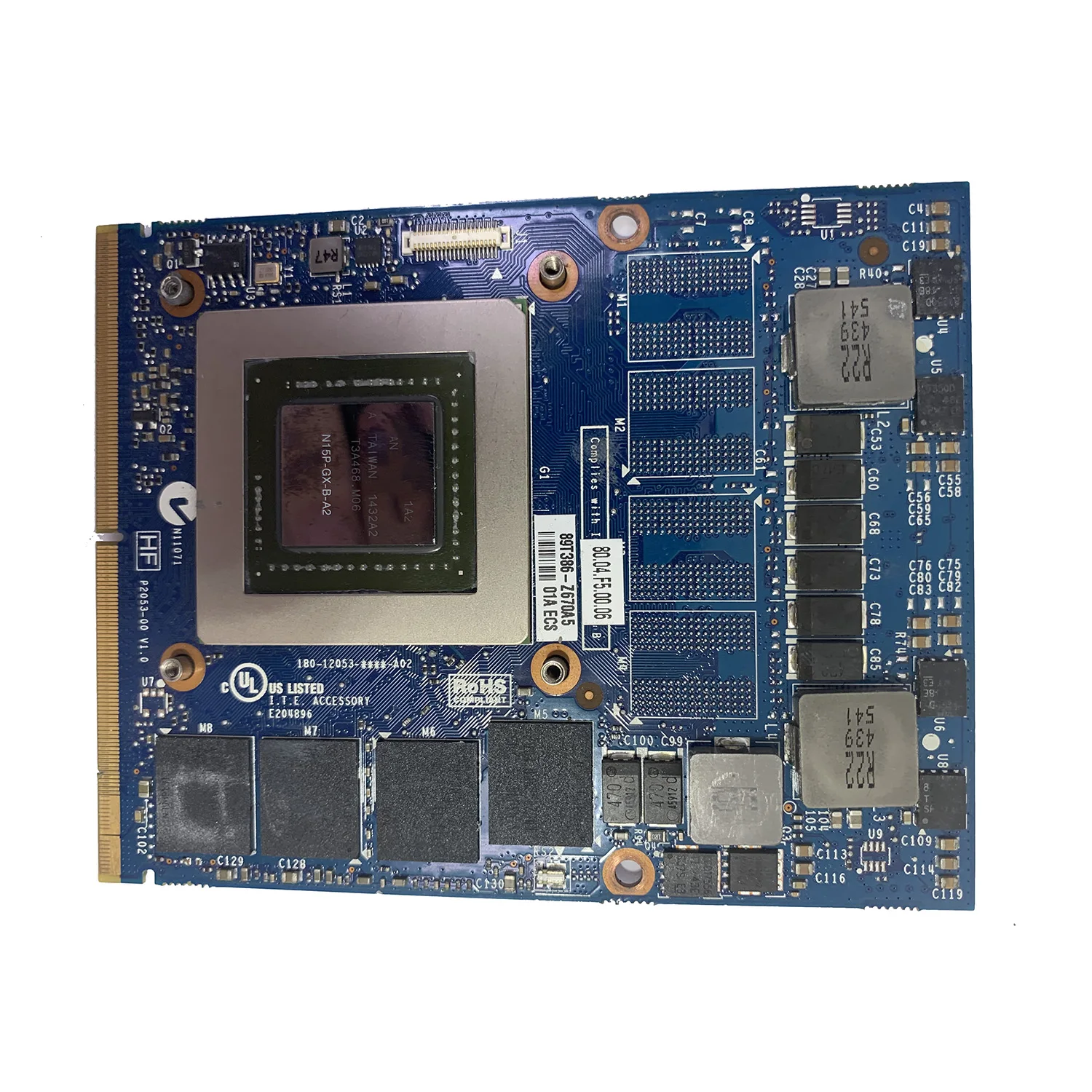 N15P GX B A2 J0M0K 0J0M0K CN для Dell Alienware 13 R1 15 17 GTX 860m GTX860M 2 Гб MXM 3.0b видеокарта VGA|Комплектующие