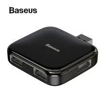 Baseus usb-хаб 2,0 мульти 4 в 1 USB порт Hab расширитель разветвитель usb-хаб адаптер с микро для ПК ноутбук компьютер аксессуары