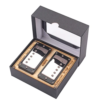 

NEW-2Pcs Sealed Humbucker Pickups Dual Coil for Lp Electric Guitar