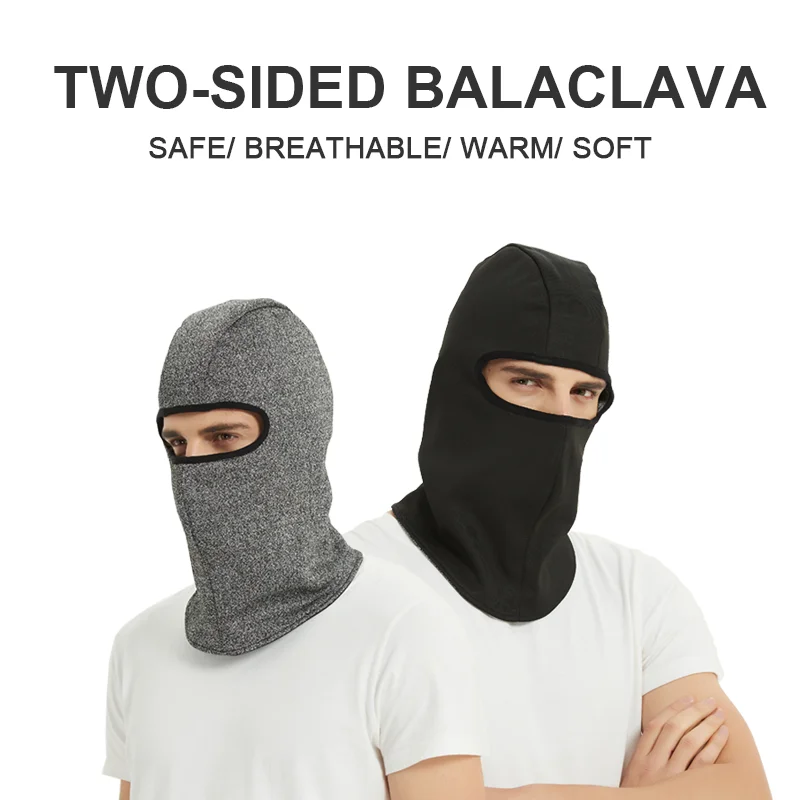 Outdoor Balaclava Mask Cut Proof Clothing Level 5 Cut Resistant Self-defense Anti-Cut Balaclava Two-sided Mask Head And Face Protection Body Safety