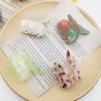 

INS Wind Immortal Butterfly Modeling Grip Head Clip Cellulose Acetate Sheet Side Edge Clip Catch Hair Clip Hair accessories