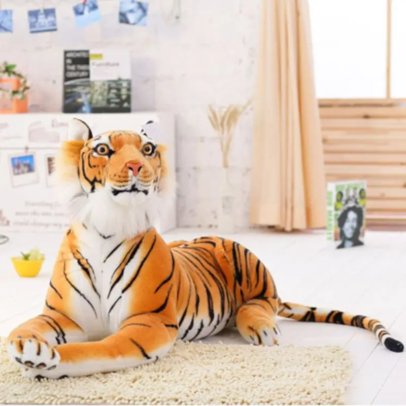 Hot Sale Soft Stuffed Sumatran Tiger Pillow Cartoon Animal Large Pattern Kawaii Doll Cotton Toys Plush 1 Hot Sale Soft Stuffed Sumatran Tiger Pillow Cartoon Animal Large Pattern Kawaii Doll Cotton Toys Plush 4