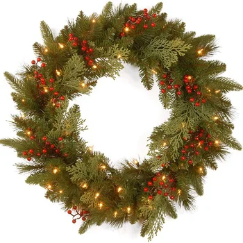 

Christmas Decorations 2021 New Year 2021 Round Christmas Metal Iron Wreath Ring Frame DIY Wedding Xmas Party Door Decor WXV Sale