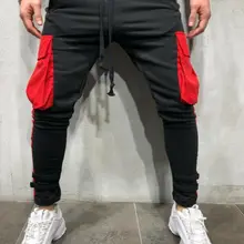 Мужские спортивные брюки в стиле хип-хоп, спортивный костюм, брюки для бега, спортивные брюки-карго