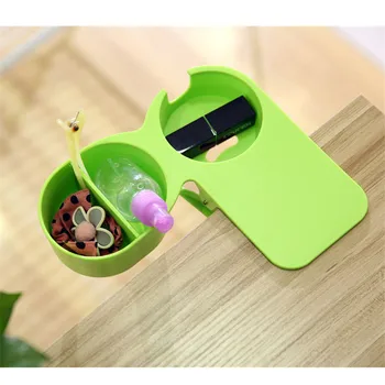 

Multifunctional Table Clip Water Cup Holder Office Storage Rack Cup Holder Clip Table Bottle Rack Storage Box Beverage Rack