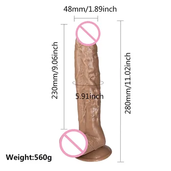 11inch Super Long Big Penis Realistic Dildo Sex Toys for Woman  Lesbian Female Masturbation Strapon Suction Cup Adult Products 2