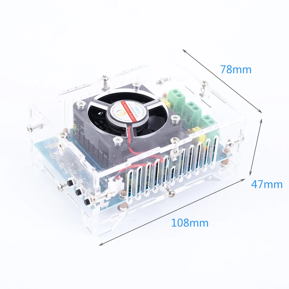 TDA7498 100W+ 100W Bluetooth аудио цифровой стереоусилитель модуль DC 12V 24V беспроводной Bluetooth приемник