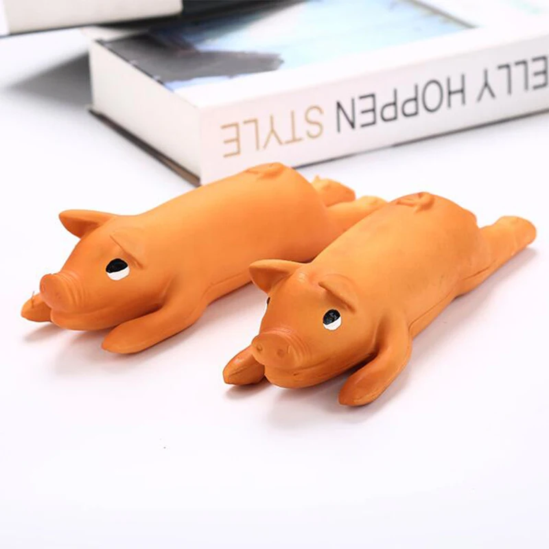 New Screaming pig Toy Fun Squeeze Sound Toys Novelty Squawking Bite resistant pet Dog Creative Anti Stress for Relief | Дом и сад