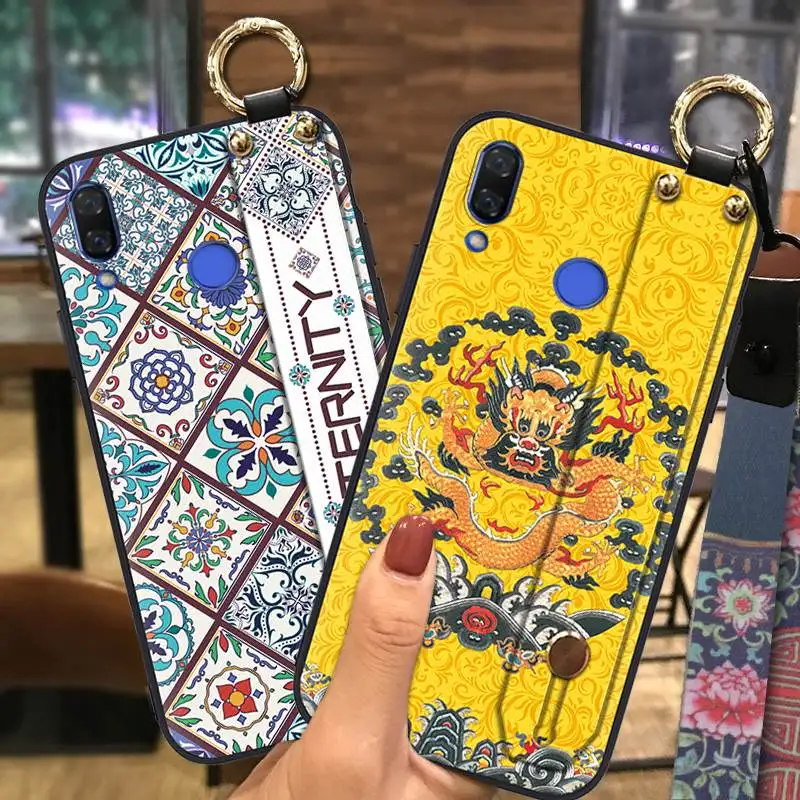 Ремешок в китайском стиле чехол для телефона Huawei Nova 3 ударопрочный