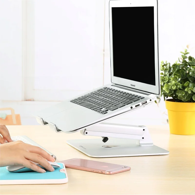 

Notebook Stand for Macbook Air 13 Pro 15 Aluminum Alloy Adjustable Laptop Desktop Holder for HP LENOVO DELL HUAWEI Sony iPad Pro