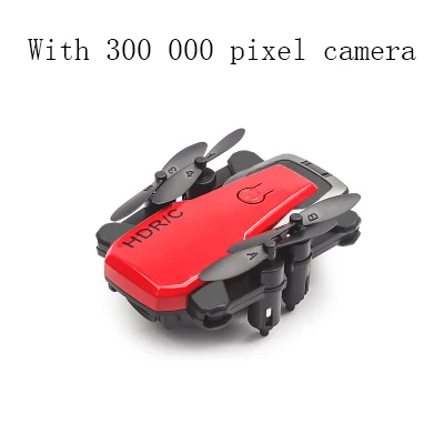 4k 720p 1080p Rc Дроны с камерой HD GPS FPV белый черный складной Wifi мини дроны, Радиоуправляемый вертолет Профессиональный Дрон с дистанционным управлением Смарт - Цвет: red 300 000 pixel