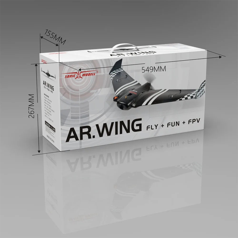 Sonicmodell AR Wing 900 мм размах крыльев EPP FPV Flywing RC самолет PNP