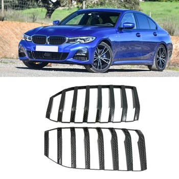 

2019-20 for BMW 3 Series G20 Carbon Fiber ABS Honeycomb Grill Grille Combo Insert Trim