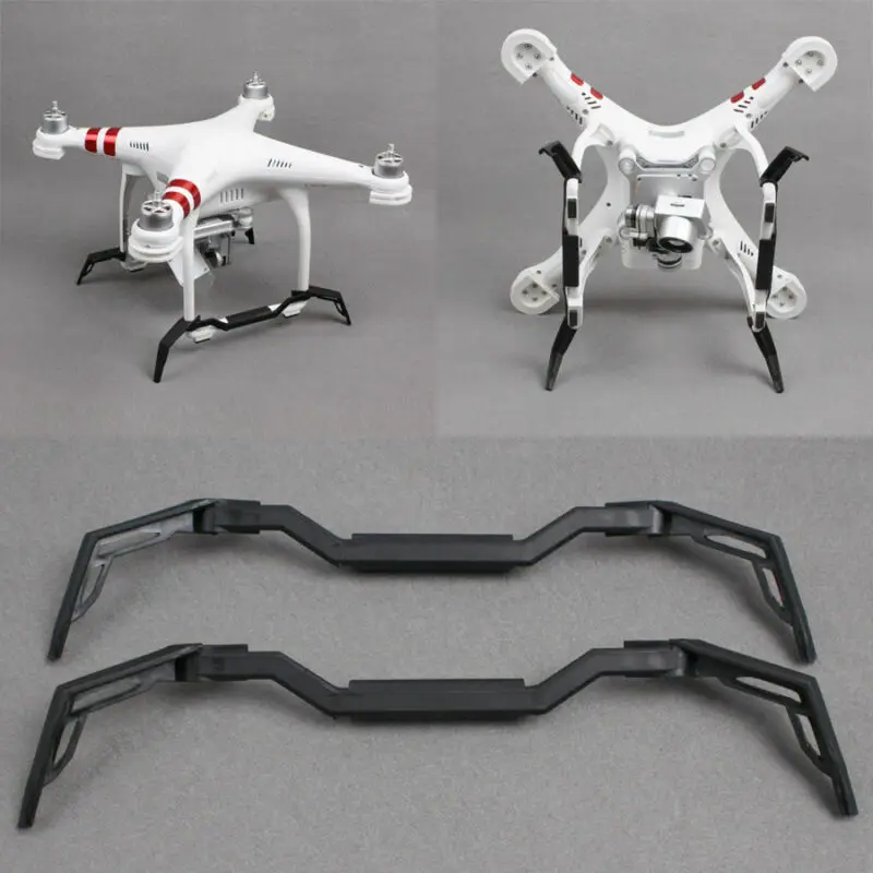 

2 Pieces Landing Skid Gear Extension Leg Extend Anti-Crash Kits Parts RC For DJI Phantom 3