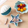Ceramic Conch Storage Sea Shells Ceramic Tray Craft Ornament Home Decoration Room Decor Jewelry Key Organizer Christmas Gift 2