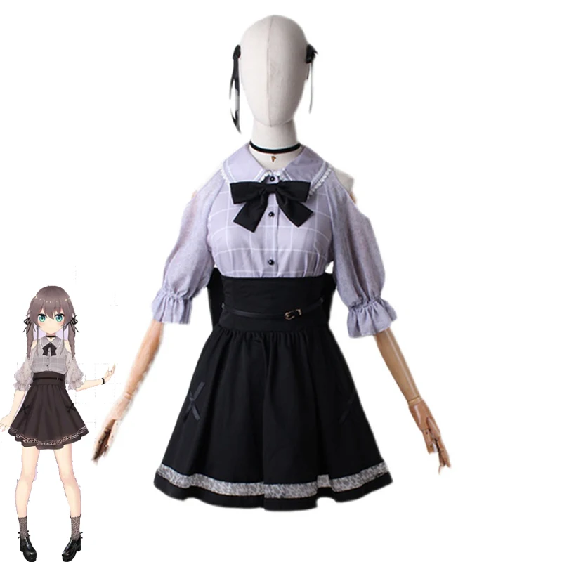 Hololive VTuber YouTuber Natsuiro Matsuri косплей костюм милая девушка Лолита платье Хэллоуин