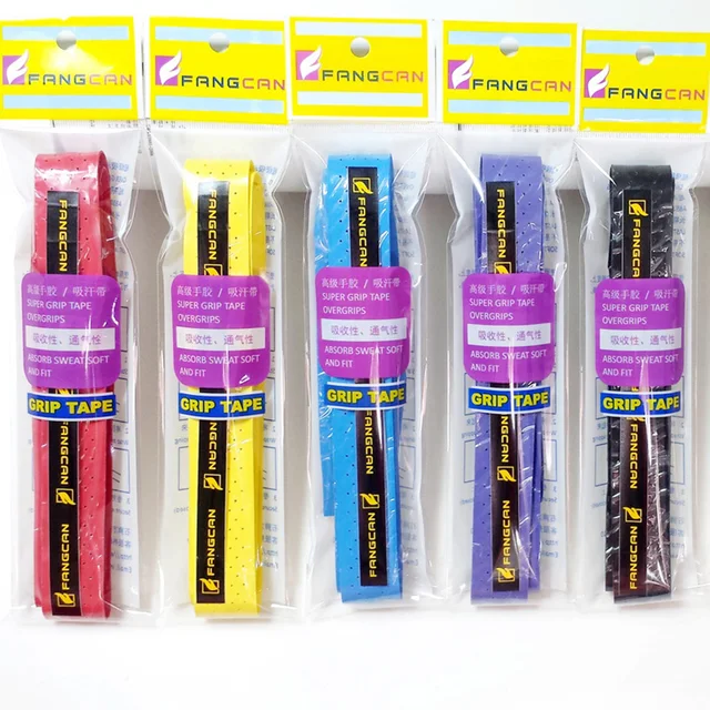 FANGCAN 3PCS Anti Slip Tennis Overgrip Badminton Squash Racket Grip Tape PU Over Grip for Padel Beach Tennis Racket Fishing Rod 6