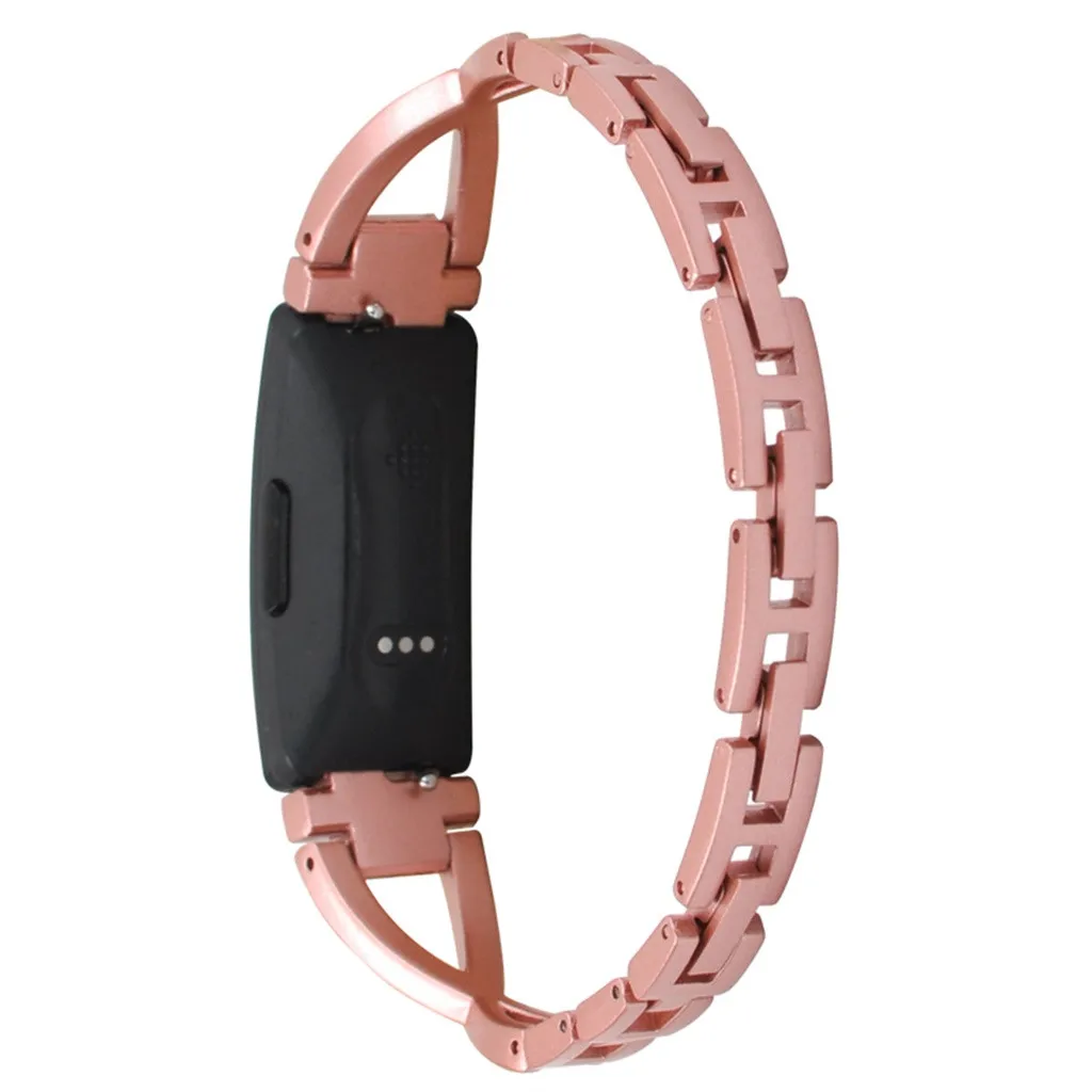 10 мм сменный ремешок для смарт часов из прочной нержавеющей стали Fitbit Inspire HR &