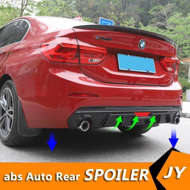 Для BMW 118i 120i 125iM комплект спойлера 2018 для 1 серии ABS задний спойлер бампер диффузор |