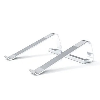 

Simple Laptop Cooling Base Aluminum Foldable Portable Bracket Notebook Support for Macbook Air Pro Desktop Stand