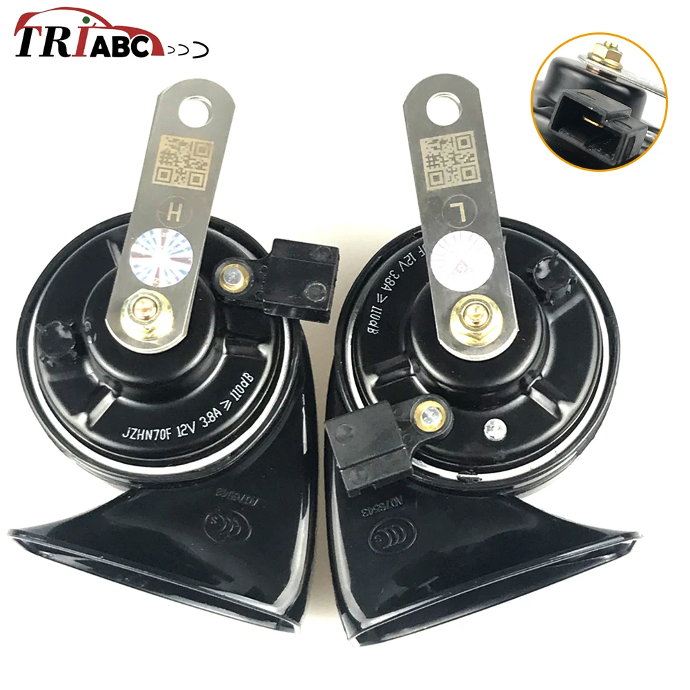 Auto ruidoso claxon para Yaris Levin Camry Highlander Vios Corolla Prius Reiz corona RAV4 Prado 105-115DB con enchufe Original nuevo