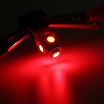 

​Red Instrument lights T10 LED Bulbs Dash 5050 Accessories Replacement
