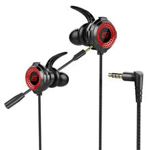 

Wired Call Earphones G11-A Universal Portable Dynamic Noise Reduction In-Ear Gaming Computer Earpiece With Stereo Sound Mic