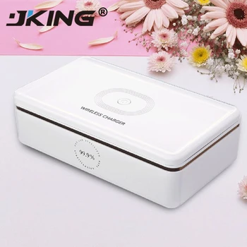 

JKING 2020 New UV LED Sterilizer UV Lamp Disinfector Ultraviolet Light 10W Wireless Charger