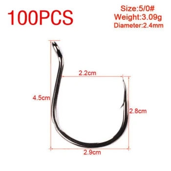 

For Fisherman Hook Outdoor High Carbon Steel Equipment Tool PROBEROS Treble