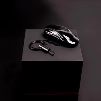 

Car Key Case Cover For Tesla Model 3 S X Titanium Alloy Remote Alarm Key Shell Storage Bag Protector With Belt Keyless Keychain