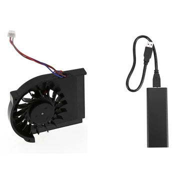 

1 Set M.2 Sata Ssd To USB 3.0 External Ssd Reader Adapter Enclosure & 1 Pcs Series Laptop CPU Cooling Fan