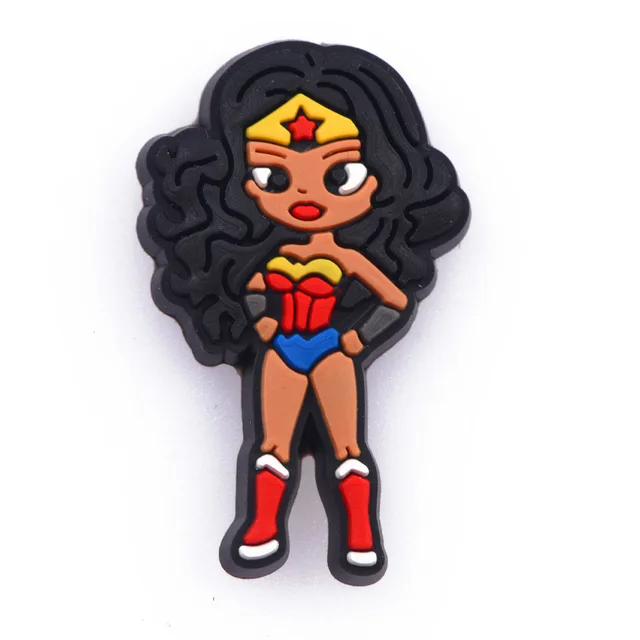 New Arrival 1 Pcs Croc Shoe Charms Cartoon Famous Superstar Clog Shoes Accessories Celebrity Singer Popular Actress Decorations c0377