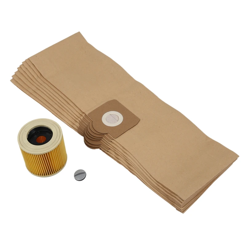 Сменные мешки для очистки фильтра Karcher WD3 WD 3 300 M 200 WD3.500 SE 4001 4002 P 6 959-130 | Бытовая
