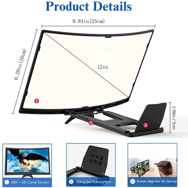 Tela de Projeção Amplificadora de telefone - Imagem 2