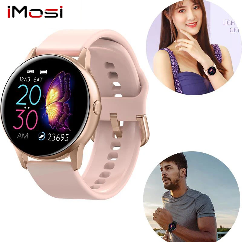 DT88 Смарт часы круглый сенсорный экран Smartwatch сердечного ритма умный фитнес трекер модные спортивные часы для мужчин и женщин