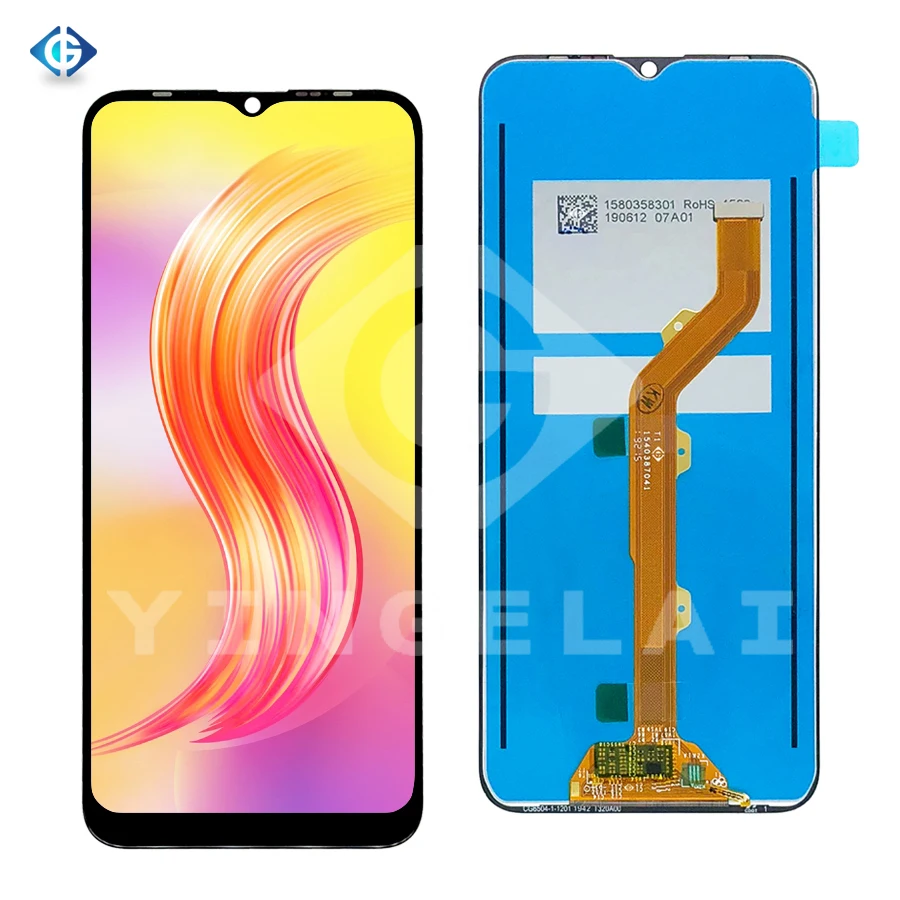 Дисплей Pantalla для Tecno SPARK 4 KC8 замена сенсорного ЖК-экрана в сборе запасная часть |