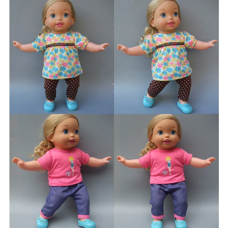 14 дюймов 35 см Reborn Baby Doll комплект одежды платье для кукольного костюма наряд|doll