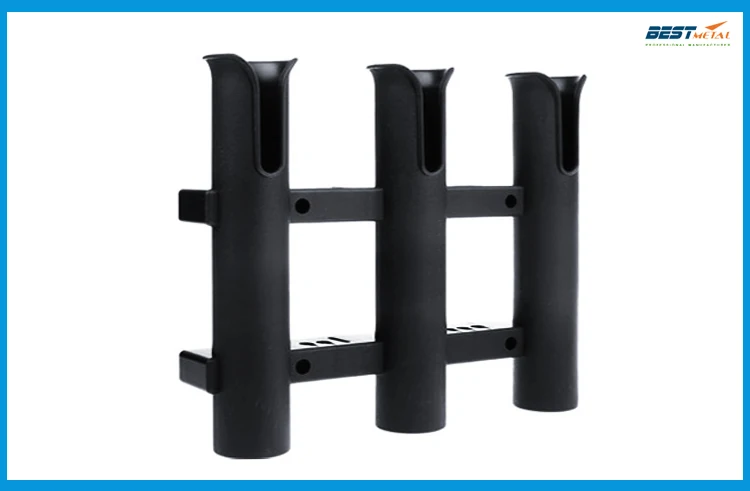 Marine Boat Yacht Kayak Fishing Vertical 3 Link Rod Holder Organiser Pole Tube Mount Bracket Socket Rack Lure Pliers Storage