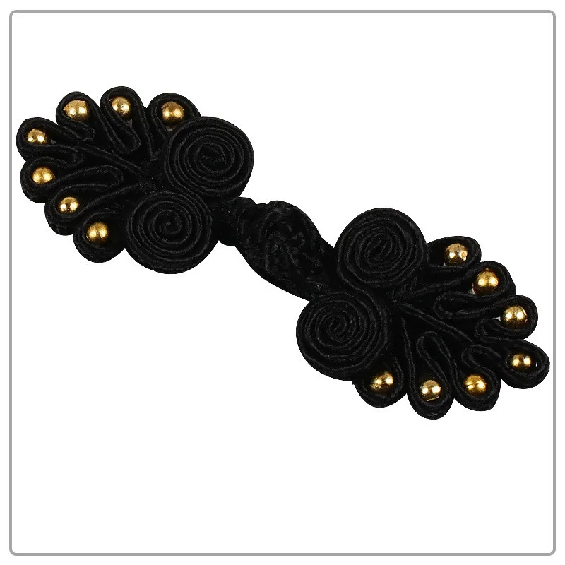 Bottoni A Nodo Cinese - 10 Paia Per Abiti Tradizionali Come Cheongsam E Tang - Foto 6