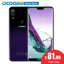 2019 DOOGEE N10 携帯電話オクタ · コア 3 ギガバイトの RAM 32 ギガバイト ROM 5.84 インチ FHD + 19:9 ディスプレイ 16.0MP フロントカメラ 3360 3000mah のアンドロイド 8.1 4GLTE(China)