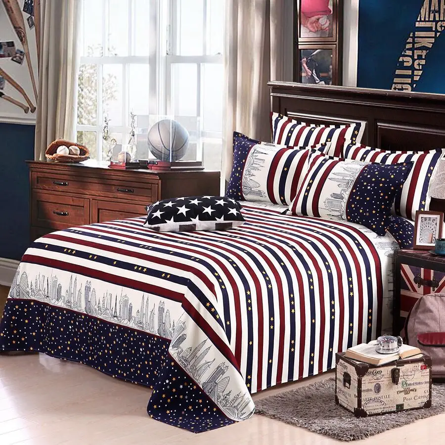 

3PCS/Set Hot Sale Floral Bed Sheet 100% Polyester Mattress Protector Cover Flat Sheet Soft bed cloth Bed Sheet Sets