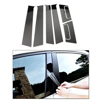 

8pcs Window Pillar Cover Black SIde For Honda HRV HR-V 2016-2020 Right