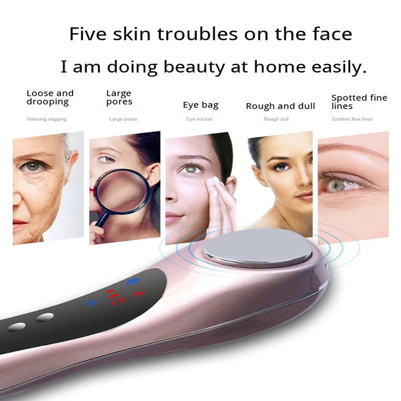 Import Beauty Instrument Hifu Export Blackhead Hifu Beauty Machine Negative Ion Vibration Tight Loc