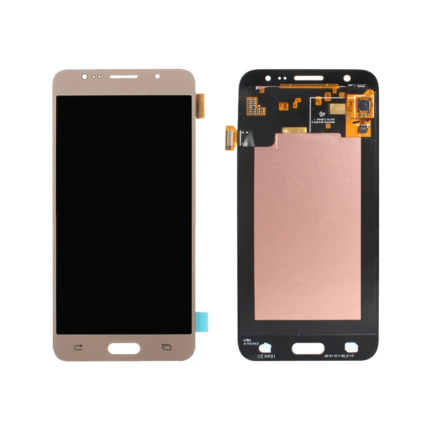 AAA пункт для Samsung Galaxy J5 SM-J510F J510FN J510M J510Y J510G J510 pantalla ЖК-дисплей 5," супер OLED ЖК-дисплей - Цвет: OLED Gold